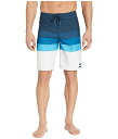 ビラボン BILLABONG ビラボン ストライプ 青 ブルー 【 BILLABONG STRIPE BLUE MIDWAY 】 メンズファッション 水着