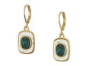 VINCE CAMUTO 【 LEVER DROP EARRINGS GOLD MONTANA WHITE HOWLITE 】 ジュエリー アクセサリー レディースジュエリー 送料無料