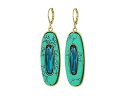 VINCE CAMUTO 【 DROP EARRINGS GOLD BLUE OMBRE TURQUOISE 】 ジュエリー アクセサリー レディースジュエリー 送料無料