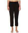 【スーパーセール中! 6/11深夜2時迄】ダナキャラン DONNA KARAN ジャージ レディースファッション ボトムス パンツ レディース 【 Modal Spandex Jersey Capri Pants 】 Black