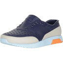ネイティブシューズ NATIVE KIDS SHOES ネイティブ スニーカー 運動靴 青 ブルー スカイ シティ 橙 オレンジ 【 BLUE ORANGE NATIVE KIDS SHOES LENNOX BLOCK TODDLER LITTLE KID REGATTA SKY CITY TUNDRA 】 キッズ ベビ