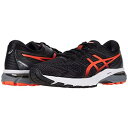 アシックス ASICS 黒 ブラック 赤 レッド スニーカー 【 BLACK RED ASICS GT2000 8 SUNRISE 】