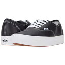 @Y VANS oY I[ZeBbN F ubN Xj[J[   VANS COMFYCUSH AUTHENTIC LEATHER BLACK   Y Xj[J[