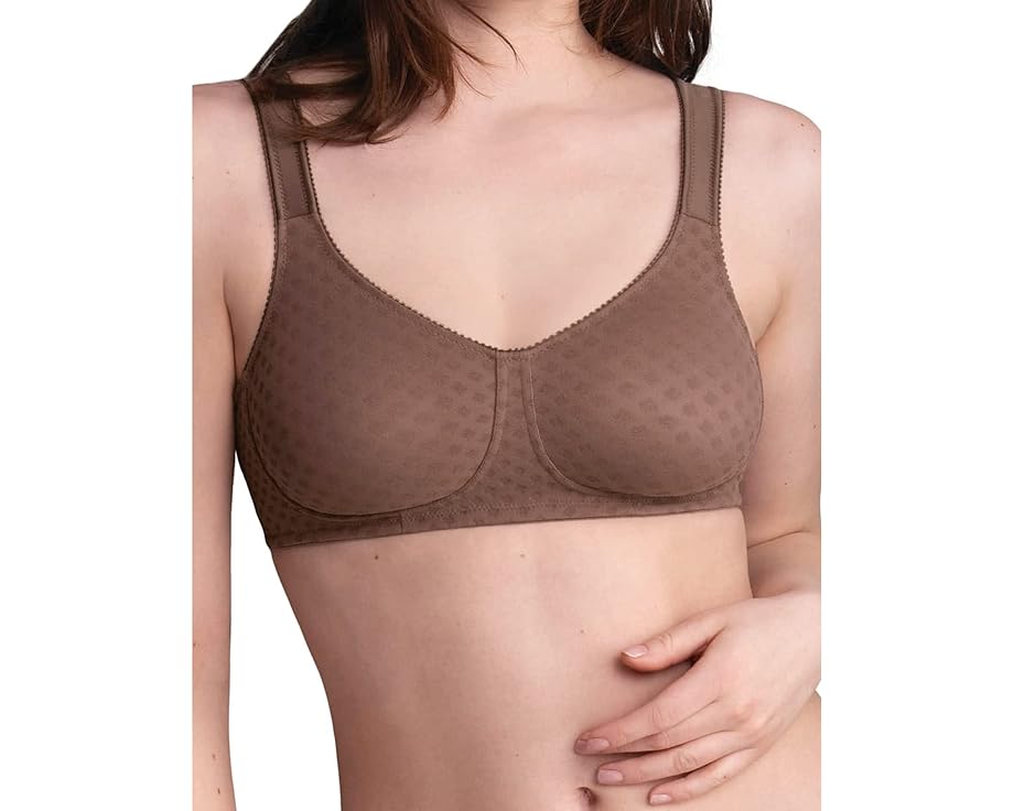 アニタ レディース 【 ANITA LISA SEAMLESS WIRELESS MASTECTOMY BRA / TRUFFLE 】 インナー 下着 ナイトウエア