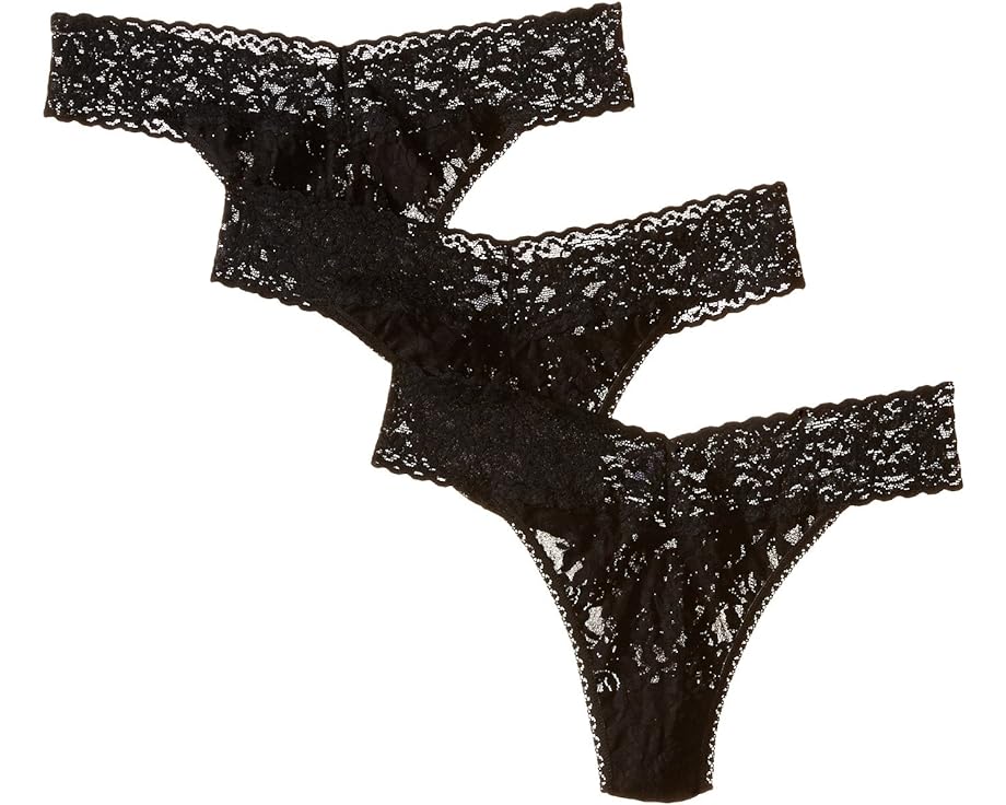 ハンキーパンキー 3個入 ライズ レディース 【 HANKY PANKY 3-PACK ORIGINAL RISE THONG / 】 インナー 下着 ナイトウエア