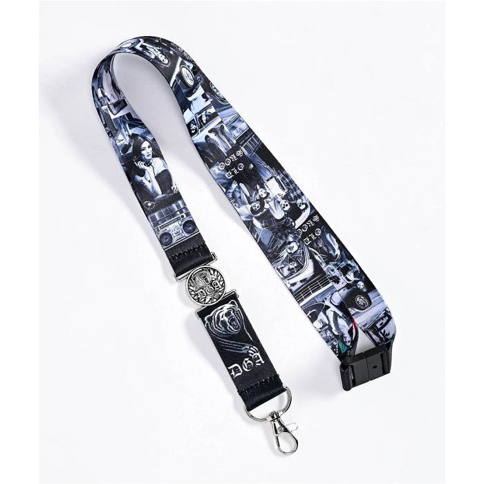 Dga 【 Lowrider Black Lanyard Men's Black 】 黒色 ブラック バッグ 小物 ブランド雑貨 ネックストラップ メンズ 黒色 ブラック