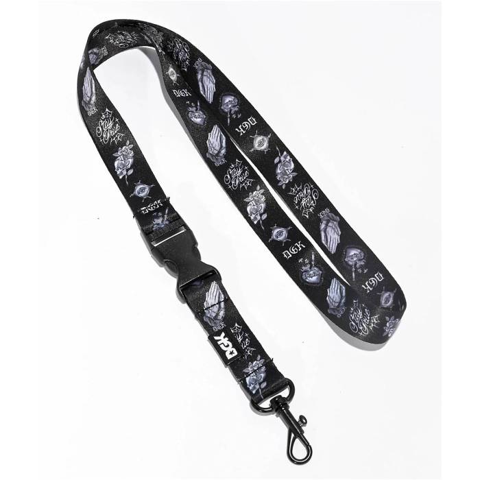 DGK Dgk 【 Stay True Black Lanyard Men's Black 】 黒色 ブラック バッグ 小物 ブランド雑貨 ネックストラップ メンズ 黒色 ブラック