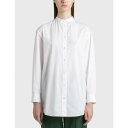 ジルサンダー 白色 ホワイト レディース 【 JIL SANDER ORGANIC POPLIN SHIRT WHITE 】
