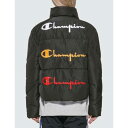 チャンピオン リバースウィーブ CHAMPION REVERSE WEAVE チャンピオン リベンジ スクリプト ダウン ジャケット 黒色 ブラック ダウンジャケット 【 CHAMPION REVERSE WEAVE BACK SCRIPT PUFF BLACK 】