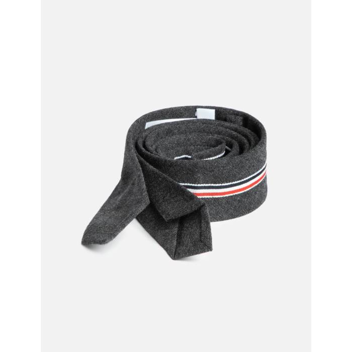 トム ブラウン Thom Browne 【 Wool Suiting Classic Tie Men Dark Gray 】 クラシック ネクタイ バッグ 小物 ブランド雑貨 スーツ用ファッション小物 ネクタイ メンズ gray 灰色・グレー・グレイ