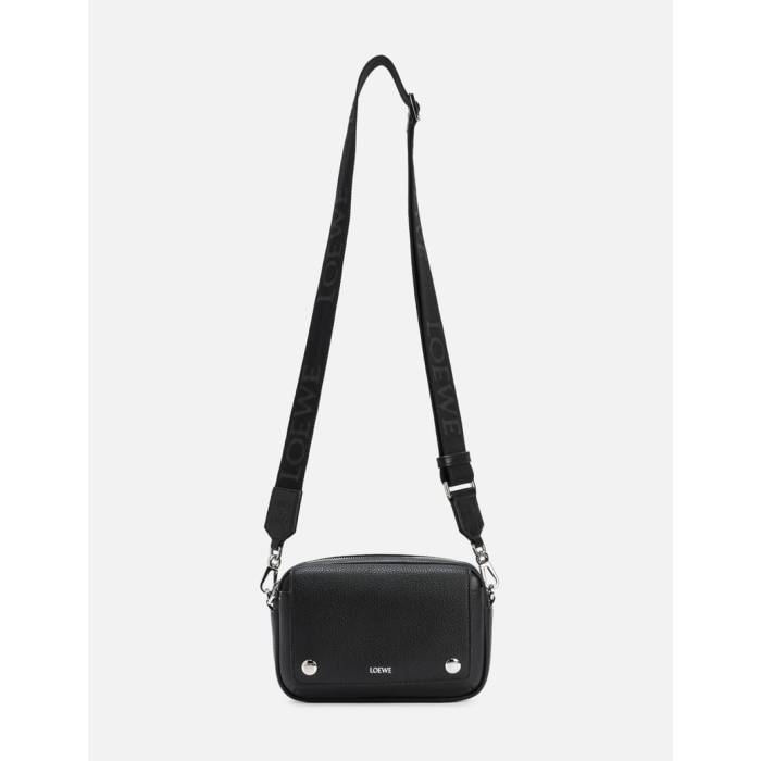 ロエベ Loewe 【 Small Pebble Messenger Bag Unisex Black 】 バッグ バッグ 小物 ブランド雑貨 バッグ メンズバッグ ボディバッグ ウエストポーチ ユニセックス 黒色 ブラック
