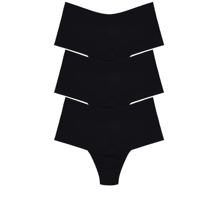 ハンキーパンキー Hanky Panky 【 High Rise Thong 3 Pack Women 】 ハイ ライズ インナー 下着 ナイトウェア レディース インナー 下着 ランジェリー ショーツ その他 レディース