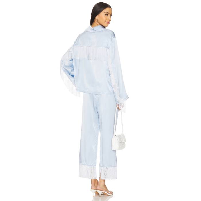 Sleeper 【 Cosmic Cowboy Fringed Set Women Blue 】 インナー 下着 ナイトウェア レディース ナイトウェア ルームウェア パジャマ レディース 青色 ブルー