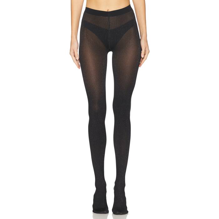 ウォルフォード Wolford 【 Stardust Tights Women Black Pewter 】 Tights タイツ インナー 下着 ナイトウェア レディース 靴下 レッグウェア タイツ レディース 黒色 ブラック