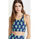 レディース 【 RHODE MIA BRA TOP COBALT FLORAL 】