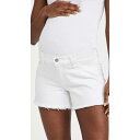ジョーズ ジーンズ JOE'S JEANS ジーンズ ショーツ ハーフパンツ 白色 ホワイト JOE'S 4" レディース 【 JEANS THE OZZIE SHORT FRAY HEM MATERNITY SHORTS WHITE 】