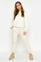 BOOHOO BASICS スウェット 【 SWEAT BASIC JOGGERS ECRU 】 レディースファッション ボトムス パンツ