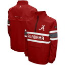FRANCHISE CLUB フランチャイズ クラブ アラバマ アルファ 【 FRANCHISE CLUB ALABAMA CRIMSON TIDE ALPHA WINDSHELL QUARTERZIP PULLOVER JACKET 】 メンズファッション コート ジャケット