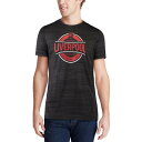 LEVELWEAR Tシャツ 黒 ブラック 【 BLACK LEVELWEAR LIVERPOOL ADVANTAGE TSHIRT HEATHERED 】 メンズファッション トップス Tシャツ カットソー