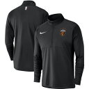 ナイキ NIKE クリーブランド キャバリアーズ エレメント パフォーマンス 黒 ブラック 【 BLACK NIKE CLEVELAND CAVALIERS ELEMENT PERFORMANCE HALFZIP PULLOVER JACKET 】 メンズファッション コート ジャケッ
