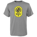 アウタースタッフ OUTERSTUFF ナッシュビル 子供用 ロゴ Tシャツ ヘザー 灰色 グレー グレイ サッカークラブ 【 HEATHER GRAY OUTERSTUFF YOUTH PRIMARY LOGO TSHIRT 】 キッズ ベビー マタニティ トップス