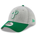 ニューエラ NEW ERA エラ フィラデルフィア フィリーズ 灰色 グレー グレイ 緑 グリーン ニューエラ ST. PATRICK'S 【 GRAY GREEN DAY CHANGE UP REDUX 39THIRTY FLEX HAT 】 バッグ キャップ 帽子 メンズキ