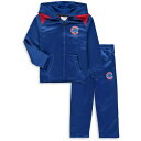 マジェスティック MAJESTIC マジェスティック シカゴ カブス ベビー 赤ちゃん用 アクション & 【 MAJESTIC CHICAGO CUBS TODDLER PLAY ACTION FULLZIP HOODIE PANTS SET ROYAL 】 キッズ ベビー マタニティ