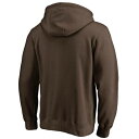 FANATICS BRANDED ホークス 茶 ブラウン 【 BROWN FANATICS BRANDED LEHIGH MOUNTAIN HAWKS EVERYDAY PULLOVER HOODIE 】 メンズファッション トップス パーカー