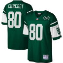 ミッチェル&ネス MITCHELL & NESS ジェッツ レガシー ジャージ 緑 グリーン & 【 JETS LEGACY GREEN MITCHELL NESS WAYNE CHREBET NEW YORK REPLICA JERSEY 】 スポーツ アウトドア アメリカンフットボール