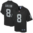エヌエフエルプロライン NFL PRO LINE プロ ベガス レイダース チーム ジャージー 黒 ブラック ラスベガス 【大きめ】 【 NFL TEAM BLACK PRO LINE DANIEL CARLSON PLAYER JERSEY 】 スポーツ アウトドア ア