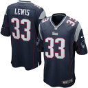 ナイキ NIKE ペイトリオッツ ゲーム ジャージー 紺 ネイビー ニューイングランド 【 GAME NAVY NIKE DION LEWIS JERSEY 】 スポーツ アウトドア アメリカンフットボール