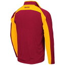 COLOSSEUM スケートボード 赤 カーディナル J. 【 STATE COLOSSEUM IOWA CYCLONES THE PETERMAN QUARTERZIP PULLOVER JACKET HEATHERED CARDINAL 】 メンズファッション コート ジャケット