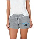 コンセプトスポーツ CONCEPTS SPORT カロライナ パンサーズ レディース ショーツ ハーフパンツ 灰色 グレー グレイ WOMEN'S 【 GRAY CONCEPTS SPORT MAINSTREAM TERRY SHORTS 】 レディースファッション ボ