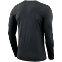 ナイキ NIKE プロビデンス レジェンド パフォーマンス スリーブ Tシャツ 黒 ブラック 【 LEGEND SLEEVE BLACK NIKE PROVIDENCE FRIARS HOCKEY PERFORMANCE LONG TSHIRT 】 メンズファッション トップス Tシャツ