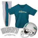 FRANKLIN SPORTS マイアミ ドルフィンズ 子供用 デラックス キッズ ベビー マタニティ ジュニア 【 Miami Dolphins Youth Deluxe Uniform Set 】 Color