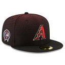 ニューエラ NEW ERA アリゾナ ダイヤモンドバックス 黒 ブラック 【 BLACK NEW ERA ARIZONA DIAMONDBACKS 9 11 REMEMBRANCE SIDEPATCH 59FIFTY FITTED HAT 】 バッグ キャップ 帽子 メンズキャップ 帽子