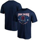 FANATICS BRANDED クリーブランド インディアンズ スプリング トレーニング Tシャツ 紺 ネイビー メンズファッション トップス カットソー メンズ 【 Cleveland Indians 2020 Spring Training Pick Off Move