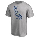 FANATICS BRANDED ドジャース コレクション Tシャツ & 【 LOS ANGELES DODGERS BIG TALL SCOREBOARD HOMETOWN COLLECTION TSHIRT ROYAL HEATHER GRAY 】 メンズファッション トップス カットソー 送料無料
