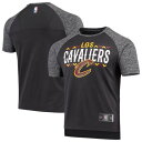 FANATICS BRANDED クリーブランド キャバリアーズ シューティング ラグラン Tシャツ チャコール メンズファッション トップス カットソー メンズ 【 Cleveland Cavaliers Noches Shooting Raglan T-shirt - B