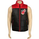 【海外限定】マイアミ ヒート ベスト オーダーメイド メンズファッション 【 MITCHELL AND NESS MIAMI HEAT NBA WINNING VEST BLACK 】