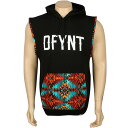 【海外限定】ベスト ジレ オーダーメイド 【 DEFYANT AZTEC HOOD VEST BLACK 】