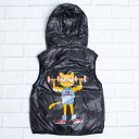 【海外限定】アディダス ベスト メンズファッション 【 ADIDAS TODDLERS MINI RODINI VEST BLACK BAHIA LIGHT BLUE 】