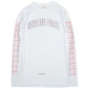 スリーブ Tシャツ 白色 ホワイト リフティドアンカーズ 長袖 メンズ 【 SLEEVE MEN RIGHTEOUS TEE WHITE 】