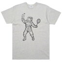 【海外限定】クラブ テニス Tシャツ メンズファッション 【 BILLIONAIRE BOYS CLUB MEN TENNIS ASTRONAUT TEE GRAY HEATHER 】【送料無料】