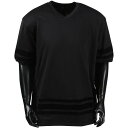 【海外限定】ディープ ジャージ トップス Tシャツ 【 10 DEEP ZIP DRIVE MESH FOOTBALL JERSEY BLACK 】【送料無料】