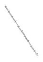 BELK & CO. ダイヤモンド ブレスレット 銀色 シルバー 白色 ホワイト & CO. CT. T.W. レディース 【 SILVER BELK 1 8 DIAMOND BUTTERFLY AND BOWS BRACELET IN RHODIUM PLATED STERLING WHITE 】
