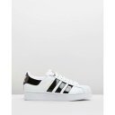 アディダス オリジナルス スーパースター コア 黒色 ブラック ゴールド WHITE, & スニーカー レディース 【 SUPERSTAR ADIDAS ORIGINALS BOLD WOMEN S CLOUD CORE BLACK GOLD METALLIC 】