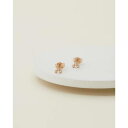 ダブリューウェイク イヤリング ゴールド レディース 【 WWAKE FRECKLE EARRINGS GOLD 】