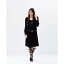 カジャ ドレス 黒色 ブラック レディース 【 KAJA CLOTHING LIANI DRESS BLACK 】