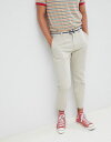 マンゴー マン ベルティッド チノ イン ストーン メンズ 男性用 学生服 ズボン 【 MANGO MAN BELTED CHINO IN STONE 】
